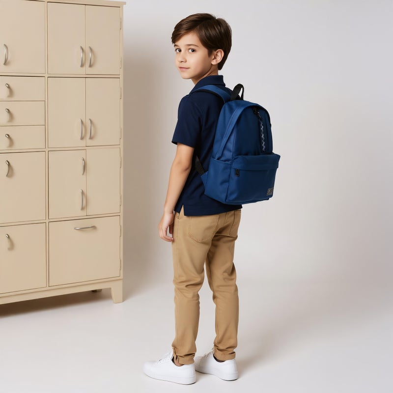 Must Backpack-Sustainable-1 Cmprt-22L (Rpet Pu) Blue \ 32?17?42 - Image 2